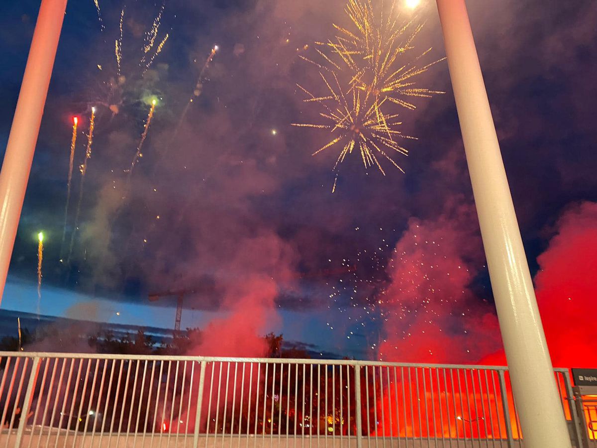 Sărbătoare în Ghencea! Steliștii au luat cu asalt noua arenă » Atmosferă formidabilă