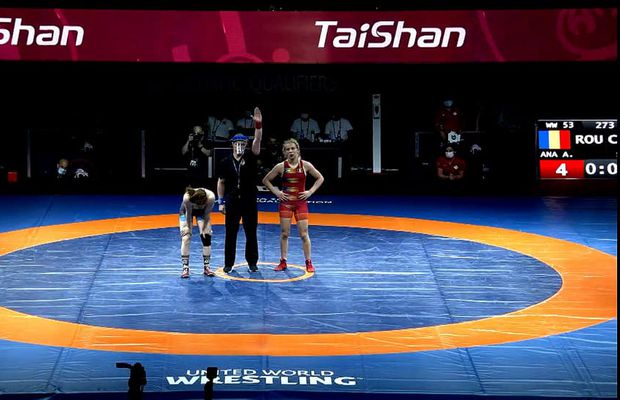 Am ajuns la 65! Luptătoarea Andreea Beatrice Ana s-a calificat la Olimpiadă