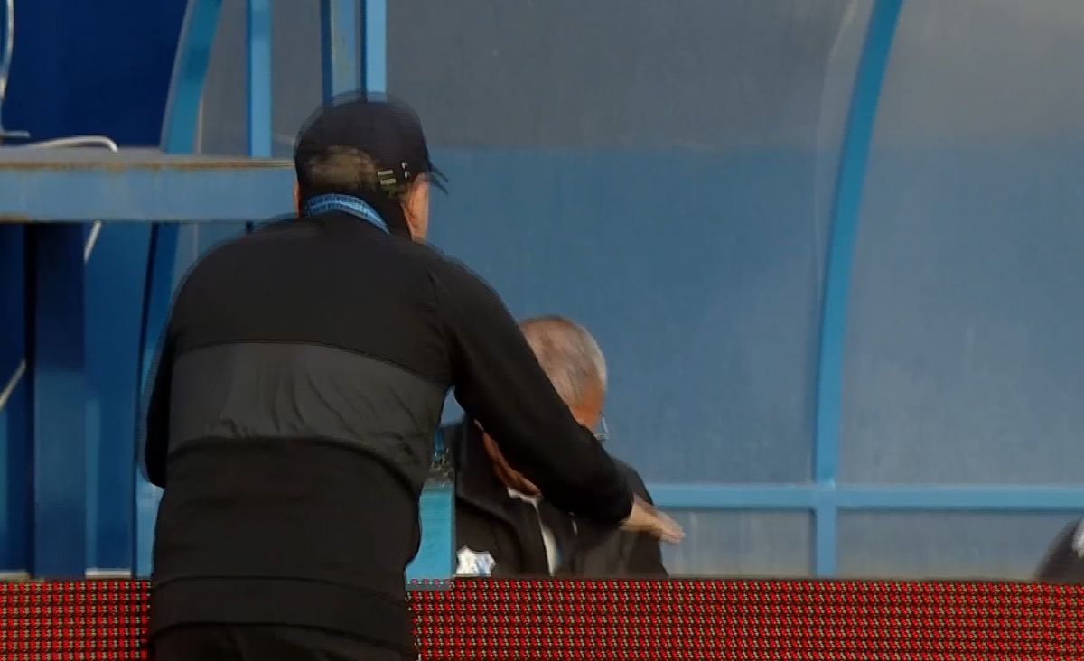 Gică Hagi, criză de nervi în Farul - FC Voluntari