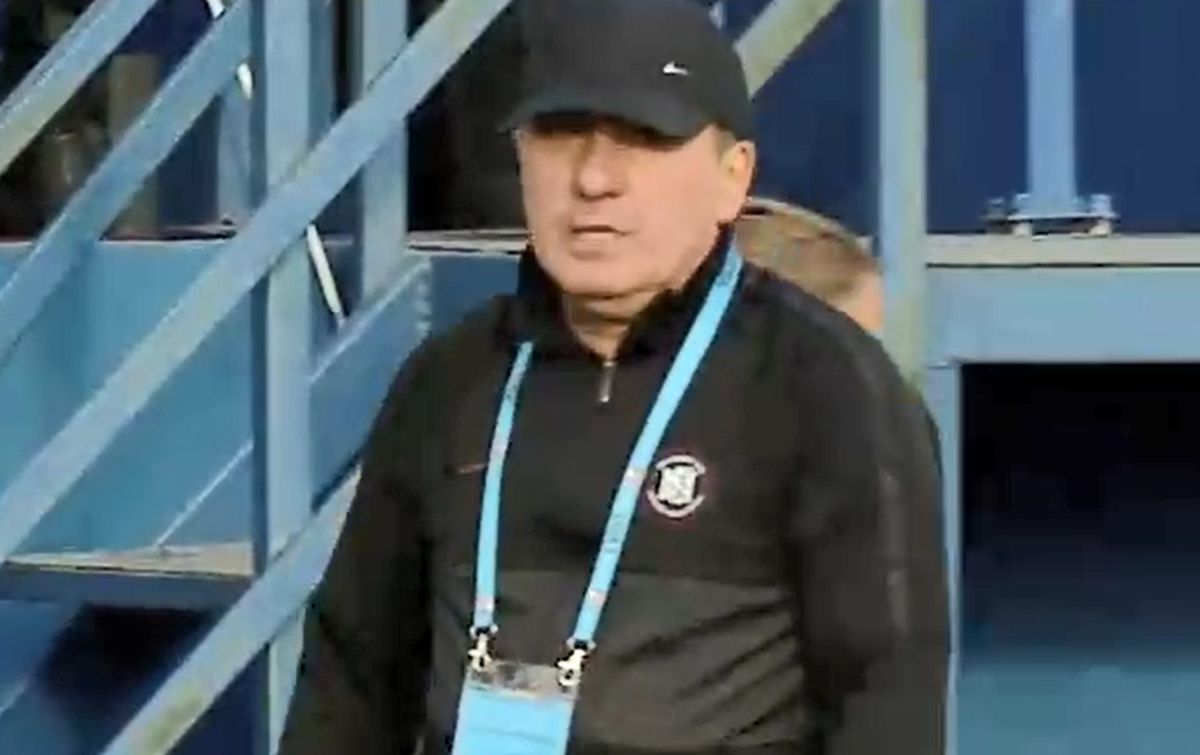 Gică Hagi, criză de nervi în Farul - FC Voluntari