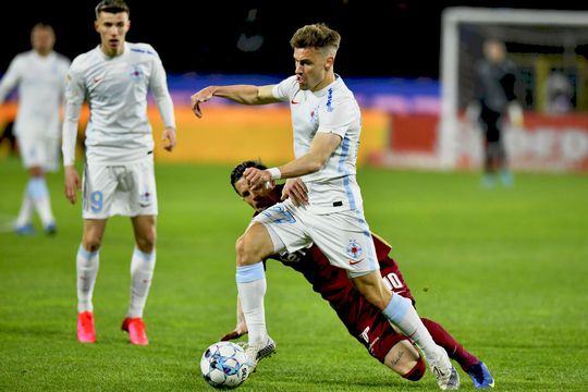 O victorie CFR, o remiză, o victorie FCSB este palmaresul duelurilor între cele două echipe în acest sezon / foto: Cristi Preda