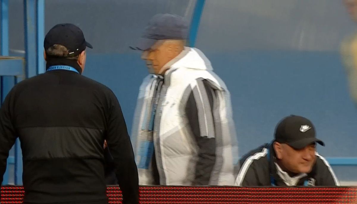 Gică Hagi, criză de nervi în Farul - FC Voluntari