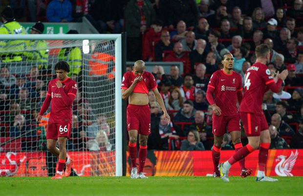 Liverpool - Tottenham 1-1 » Pas greșit al „cormoranilor” și Manchester City se poate distanța decisiv spre un nou titlu