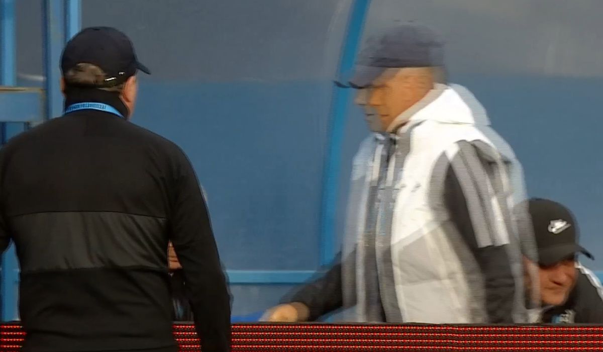 Gică Hagi, criză de nervi în Farul - FC Voluntari