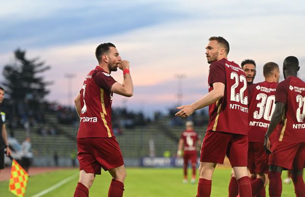 Două recorduri stabilite azi de CFR Cluj » Seară istorică pentru Petrescu și formația din Gruia