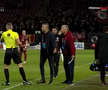 VAR a anulat un ROȘU pentru Ivan » Petrescu a izbucnit: nervi și înjurături în toate direcțiile! Nu va sta pe bancă cu FCSB