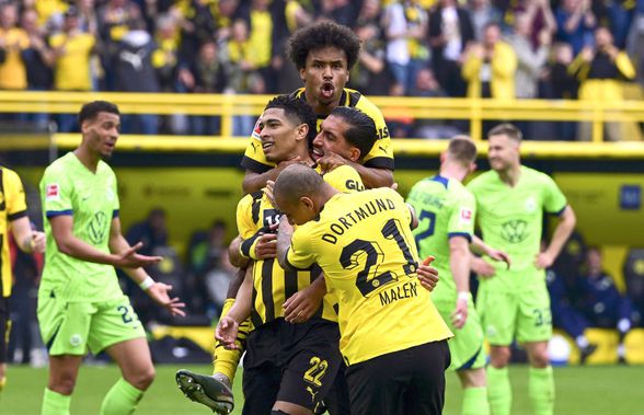 Dortmund, victorie zdrobitoare cu Wolfsburg » Luptă de zile mari cu Bayern pentru titlu! Clasamentul cu 3 etape rămase de jucat