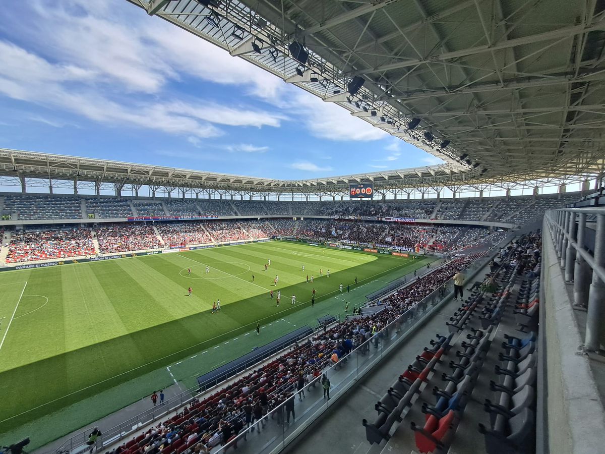 CSA Steaua - Oțelul. Atmosferă dezolantă