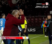 VAR a anulat un ROȘU pentru Ivan » Petrescu a izbucnit: nervi și înjurături în toate direcțiile! Nu va sta pe bancă cu FCSB