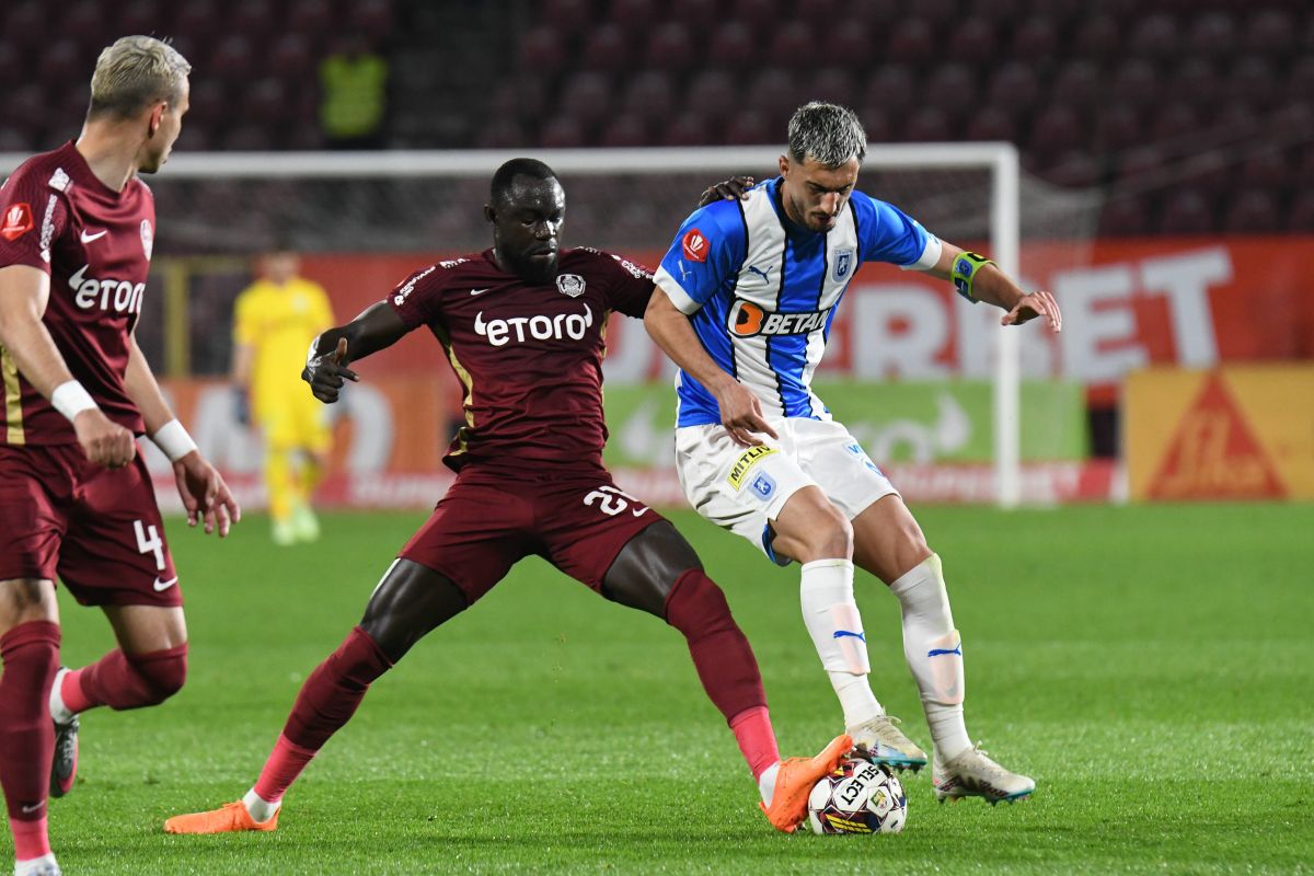 Adio titlu! Craiova o blochează pe CFR, iar ardelenii mai au doar șanse teoretice la primul loc » Clasamentul ACUM