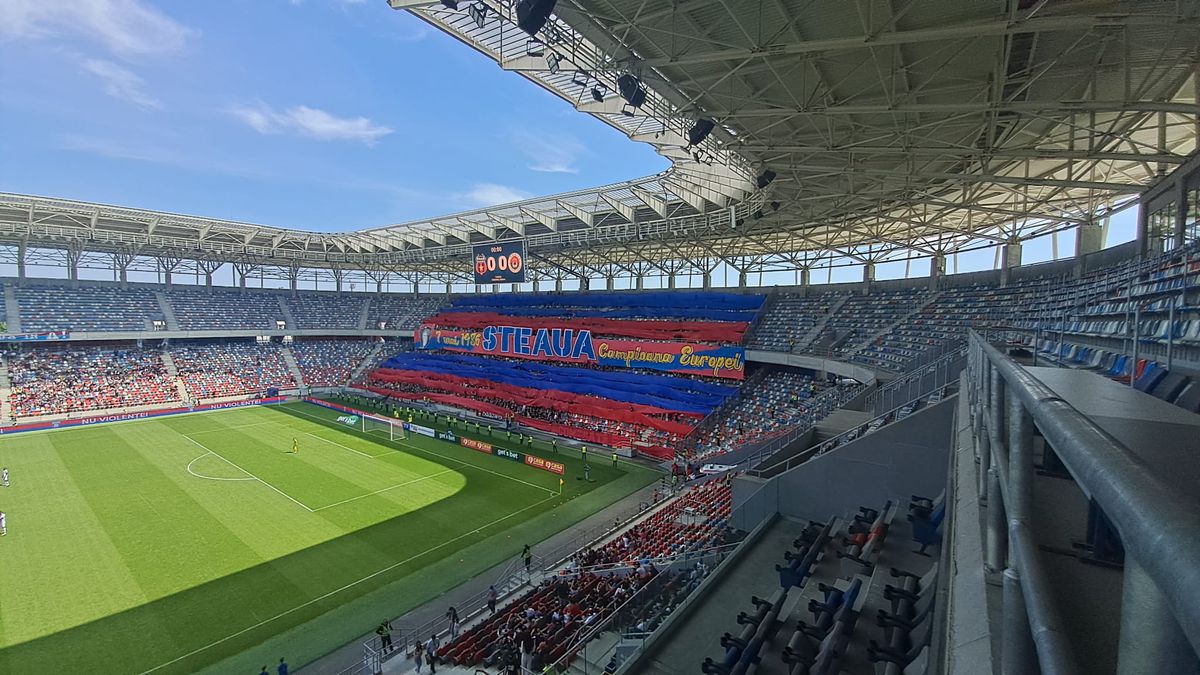 CSA Steaua - Oțelul. Atmosferă dezolantă