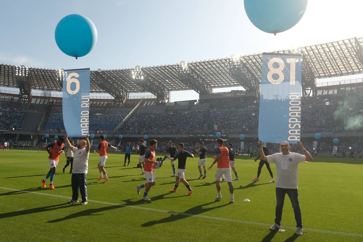 Sărbătoare încununată cu victoria lui Napoli pe stadionul „Diego Armando Maradona”