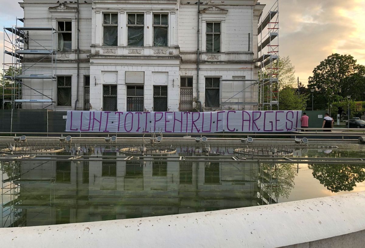 Mobilizare înaintea meciului decisiv din play-out: „Am afișat mesaje în punctele esențiale ale orașului”