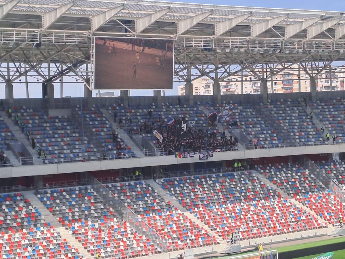 CSA Steaua - Oțelul. Atmosferă dezolantă