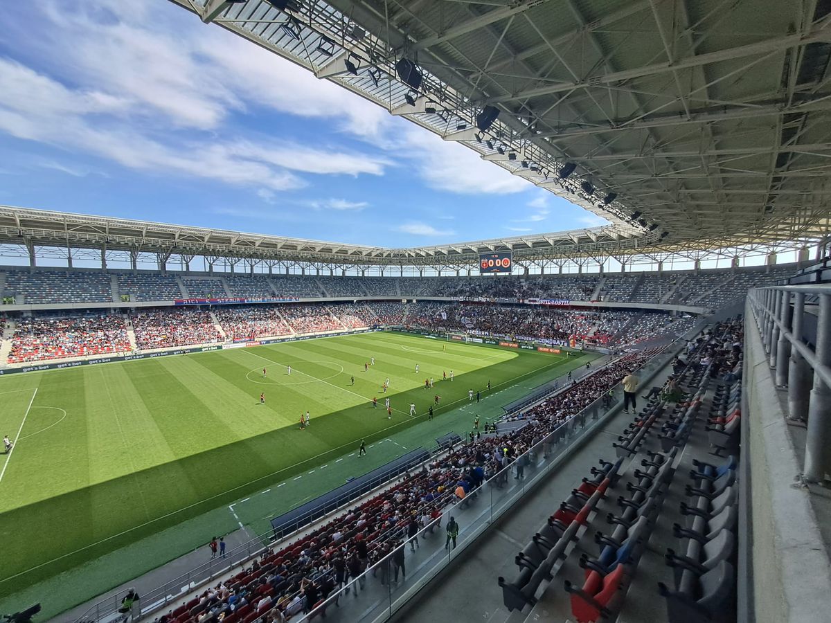 CSA Steaua - Oțelul. Atmosferă dezolantă