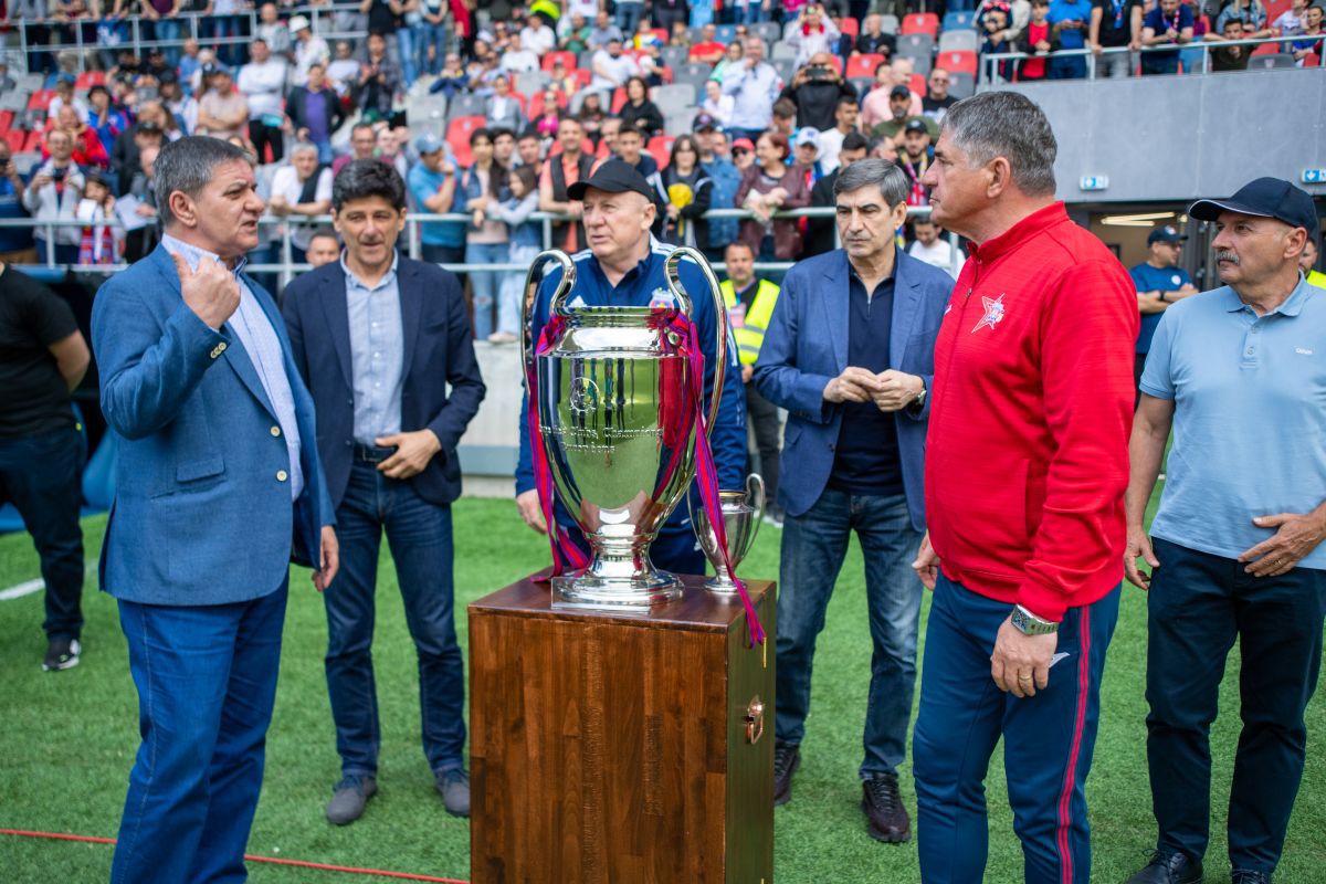 Oțelul strică sărbătoarea din Ghencea, într-o zi specială pentru Steaua » Punct URIAȘ pentru echipa lui Dorinel Munteanu