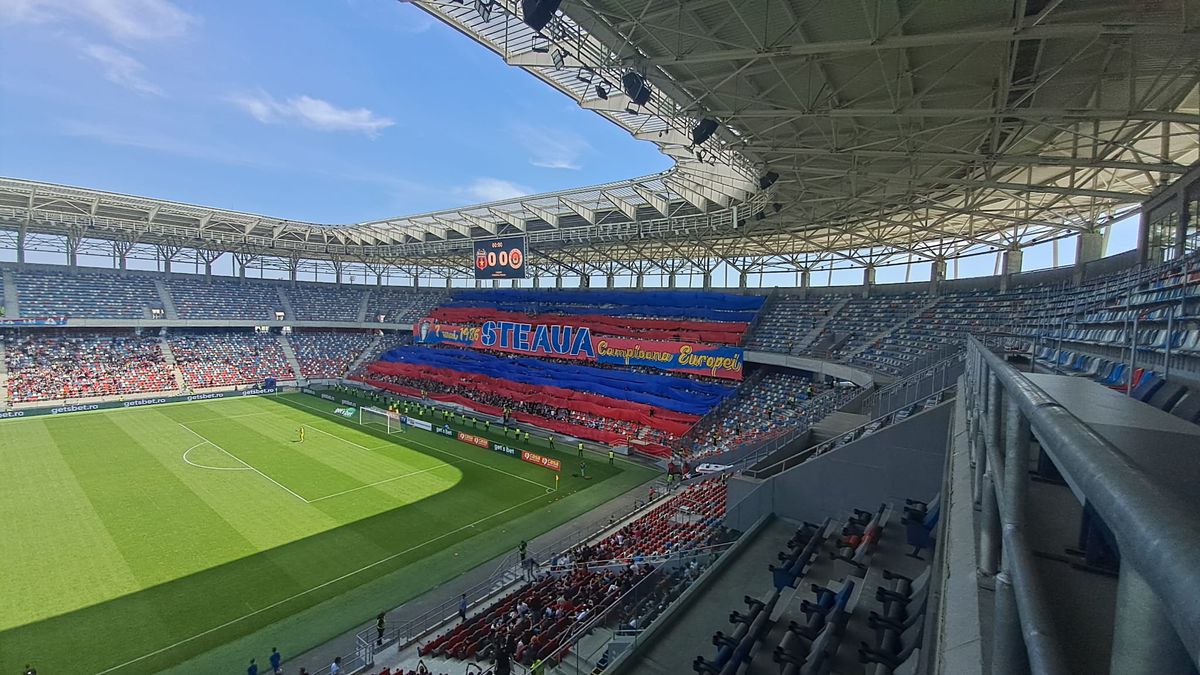 CSA Steaua - Oțelul. Atmosferă dezolantă