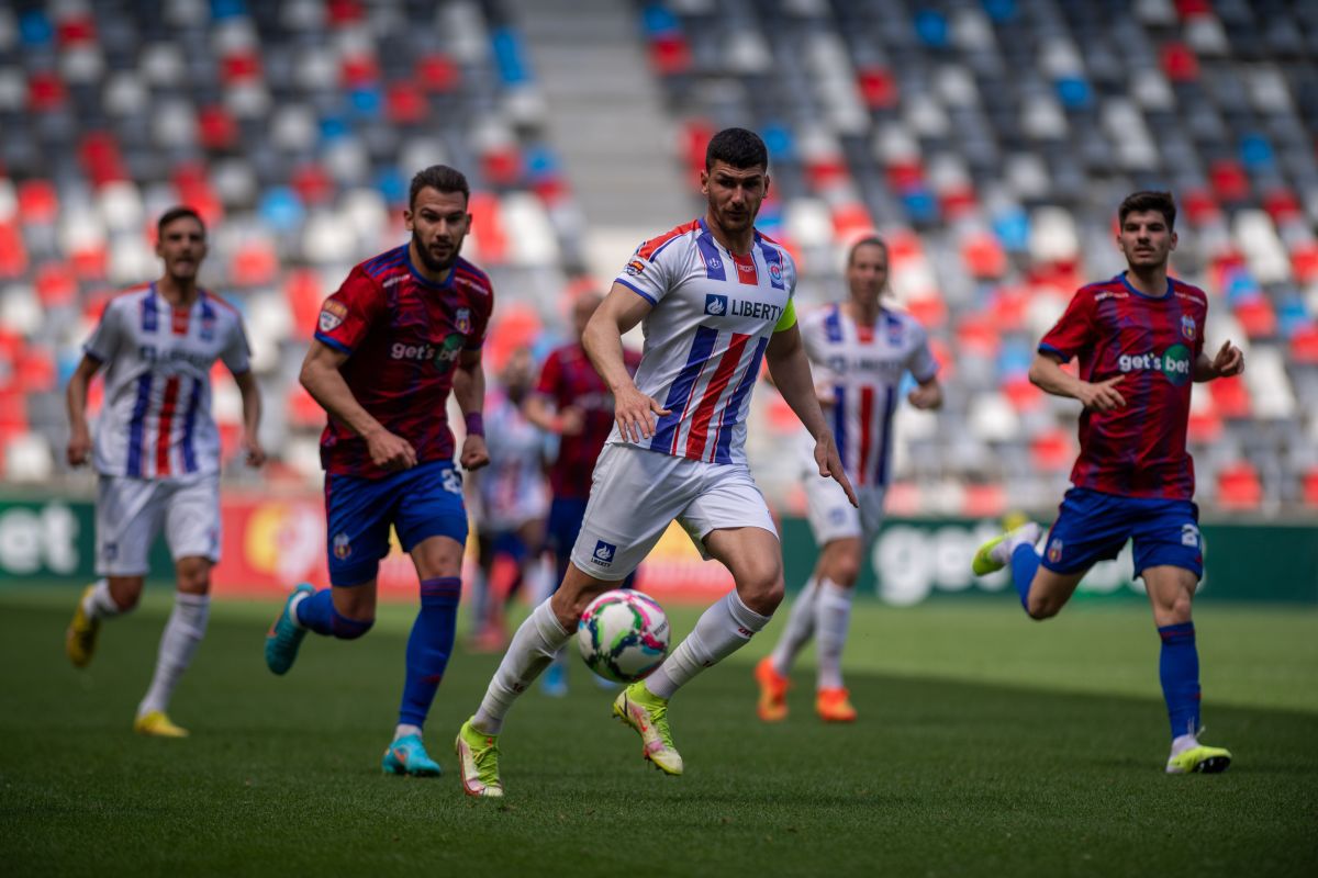 Oțelul strică sărbătoarea din Ghencea, într-o zi specială pentru Steaua » Punct URIAȘ pentru echipa lui Dorinel Munteanu