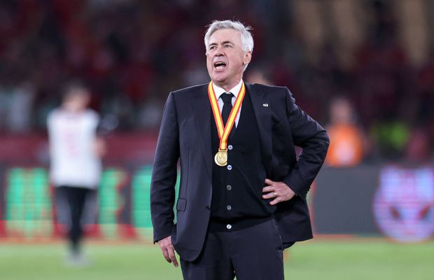 Fabulos: Carlo Ancelotti a cucerit al zecelea trofeu la Real Madrid! Ce spune despre viitorul lui