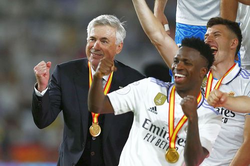 Carlo Ancelotti și Real Madrid au câștigat Cupa Spaniei sâmbătă seara