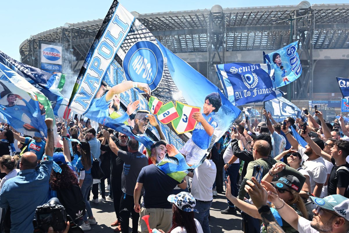 Sărbătoare încununată cu victoria lui Napoli pe stadionul „Diego Armando Maradona”
