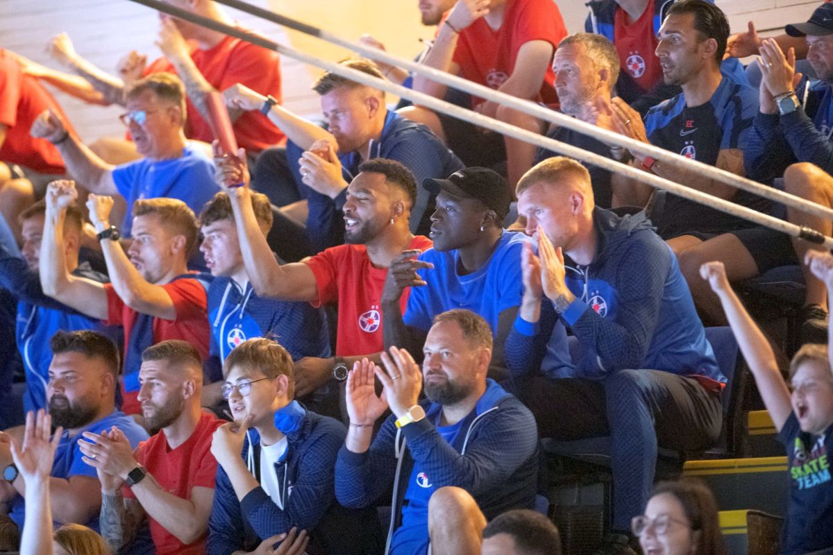 FCSB, alături de CSM București la meciul cu Esbjerg din Sala Polivalentă