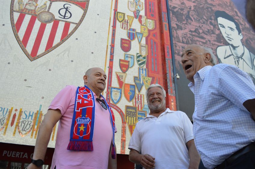 Astăzi, chiar pe 7 mai, Gabi Balint a retrăit istoria de la Sevilla alături de 20 de suporteri speciali, care au participat în Andaluzia la „VIP Legend Experience”, un proiect spectaculos al Gazetei Sporturilor.