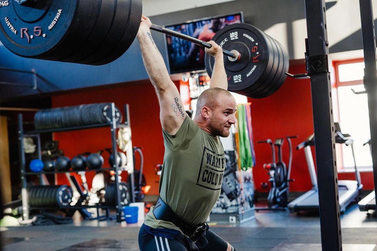 Halterofilul Oleksandr Pielieshenko, care a participat la JO de la Rio, a murit pe front în Ucraina. Foto: Instagram