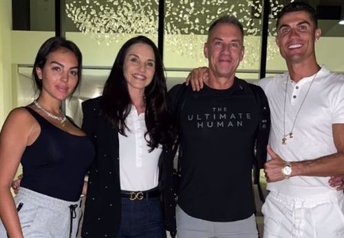 Gary Brecka, lângă Ronaldo / FOTO: Instagram