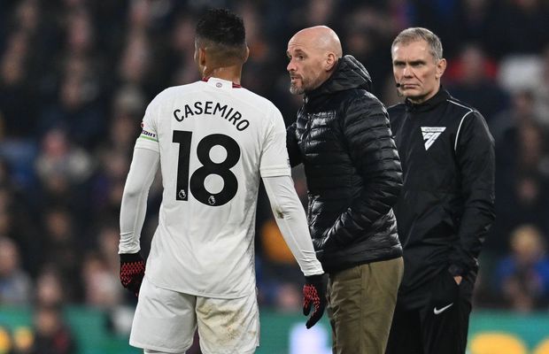 Manchester United, făcută PRAF după umilința cu Crystal Palace: „Cea mai prost antrenată echipă din Premier League! Casemiro ar trebui să se lase”