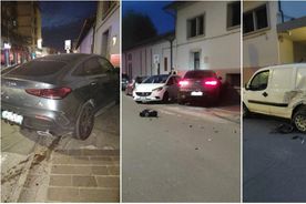 Colegul lui Răzvan Marin e dezastru la volan » Al doilea accident în ultimele două luni