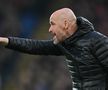 Erik ten Hag răspunde contestatarilor: „Cine mă cere plecat nu are nicio cunoștință despre fotbal”