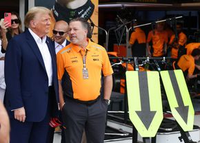 Donald Trump, talisman norocos pentru McLaren » Lando Norris, proaspăt câștigător de Grand Prix, criticat aspru: „A fost o onoare!”