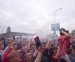 PSV Eindhoven - defilare oras suporteri