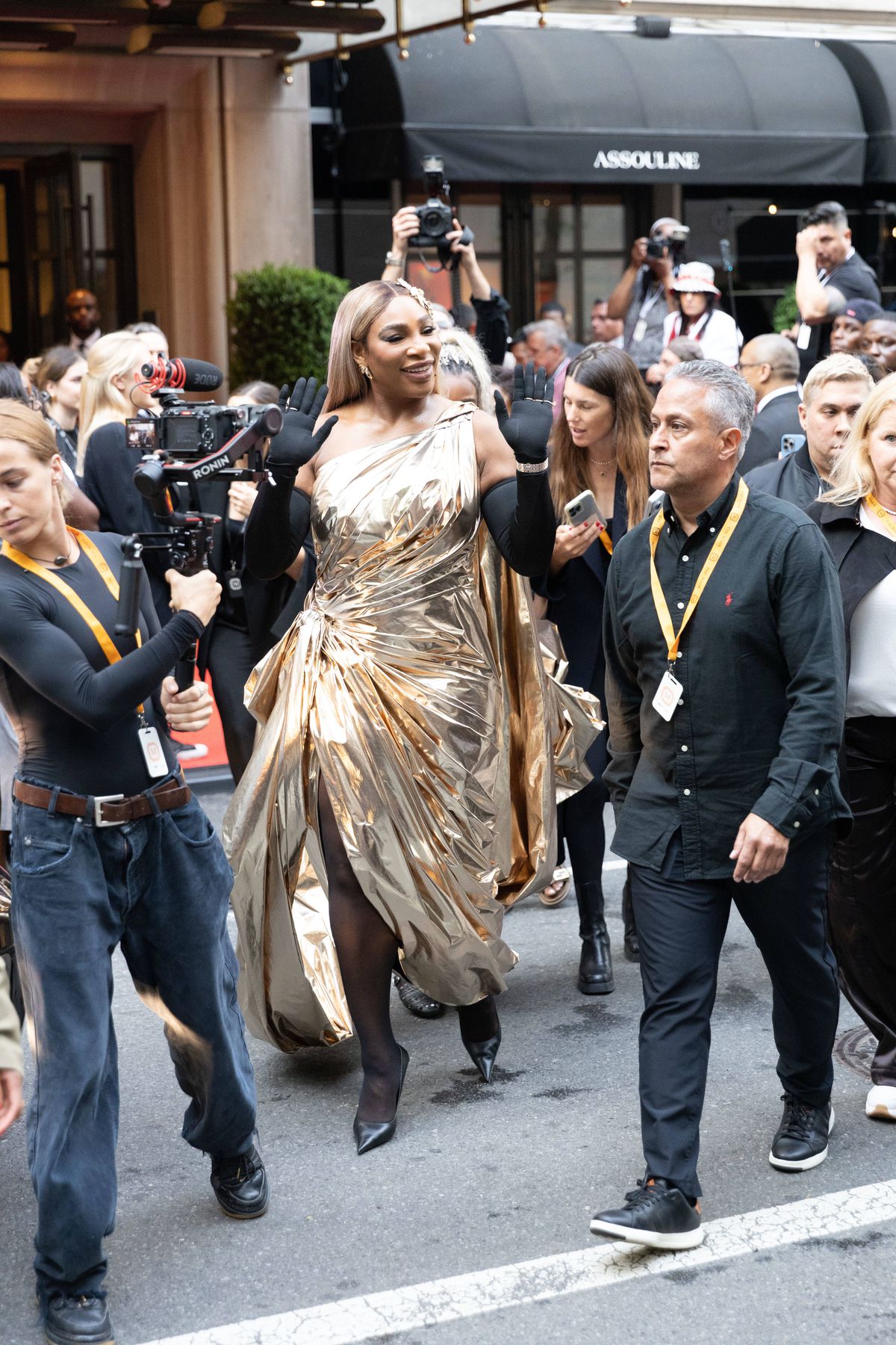Rochia Serenei Williams a aruncat în aer Met Gala! Sharapova a scos telefonul: „Unde e?”