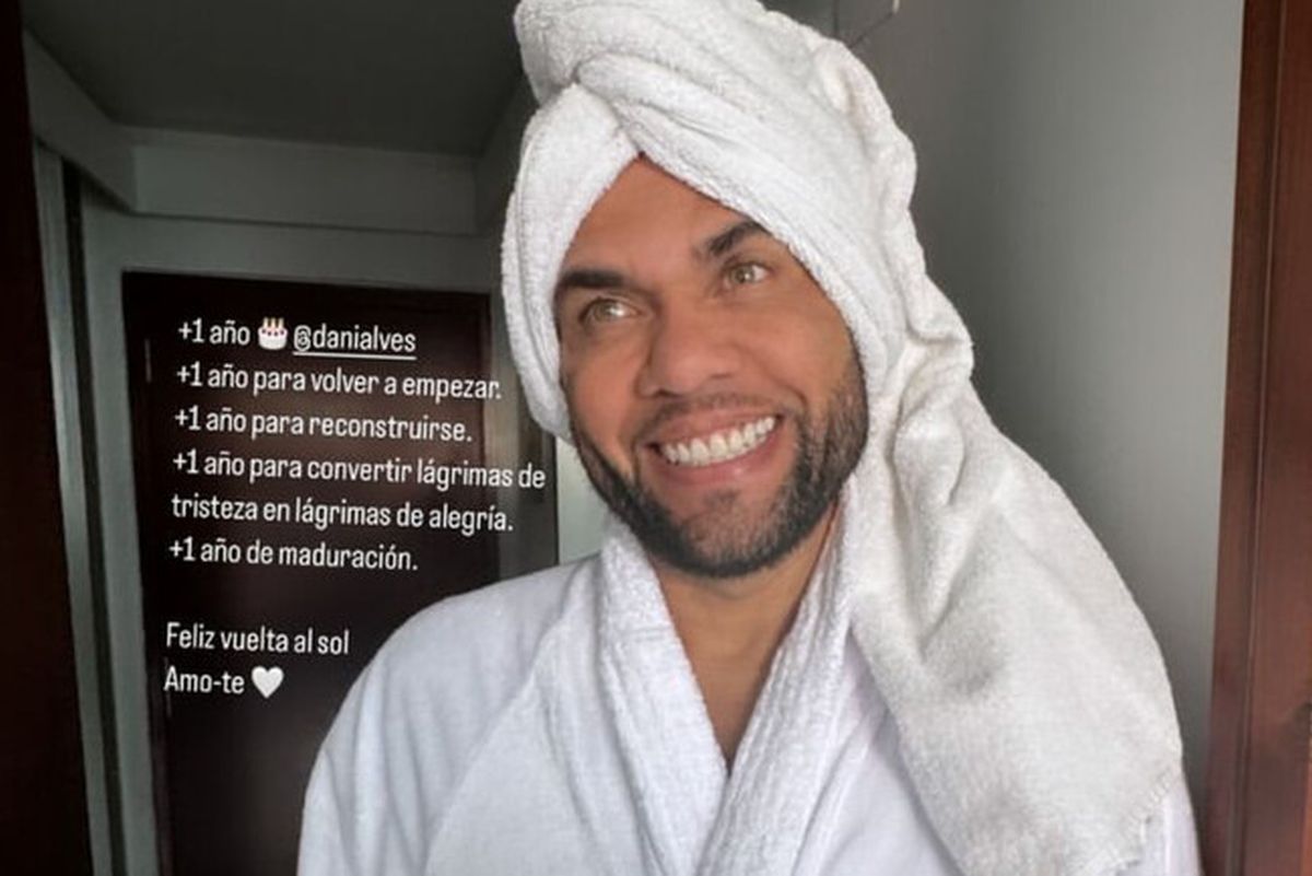 Dani Alves, la 41 de ani » Imaginea postată de Joana Sanz pe rețelele de socializare: „De la capăt”