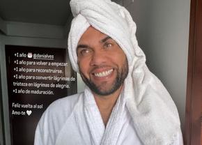 Dani Alves, la 41 de ani » Imaginea postată de Joana Sanz pe rețelele de socializare: „De la capăt”