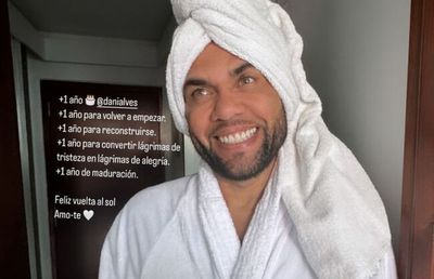 Dani Alves, la 41 de ani » Imaginea postată de Joana Sanz pe rețelele de socializare: „De la capăt”