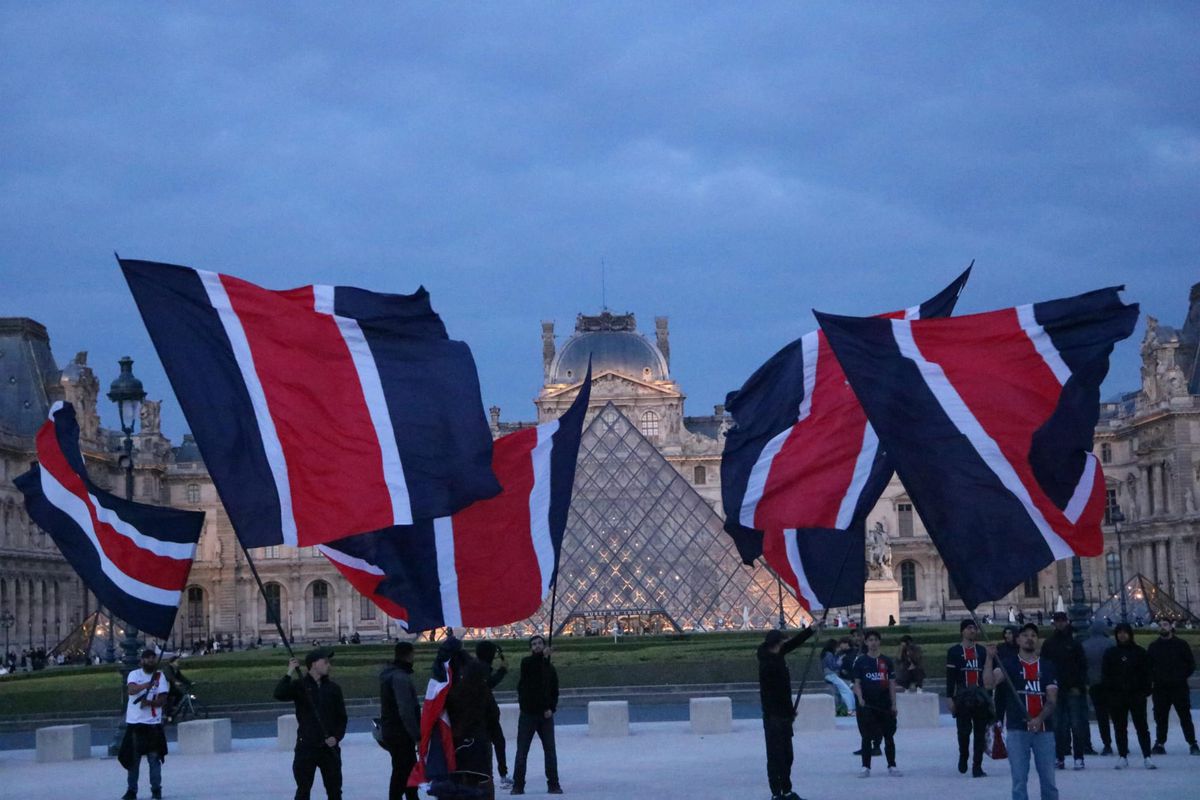 Imagini înainte de PSG - Arsenal