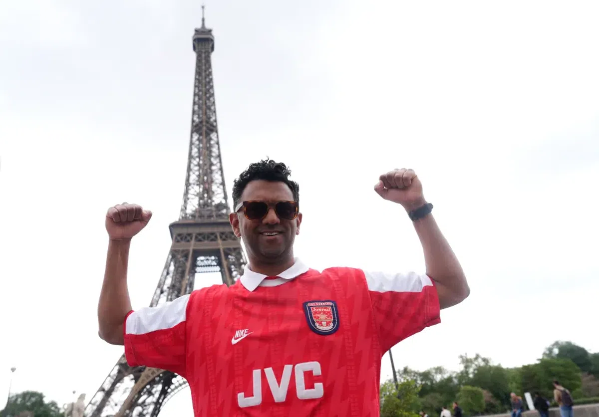 Imagini înainte de PSG - Arsenal