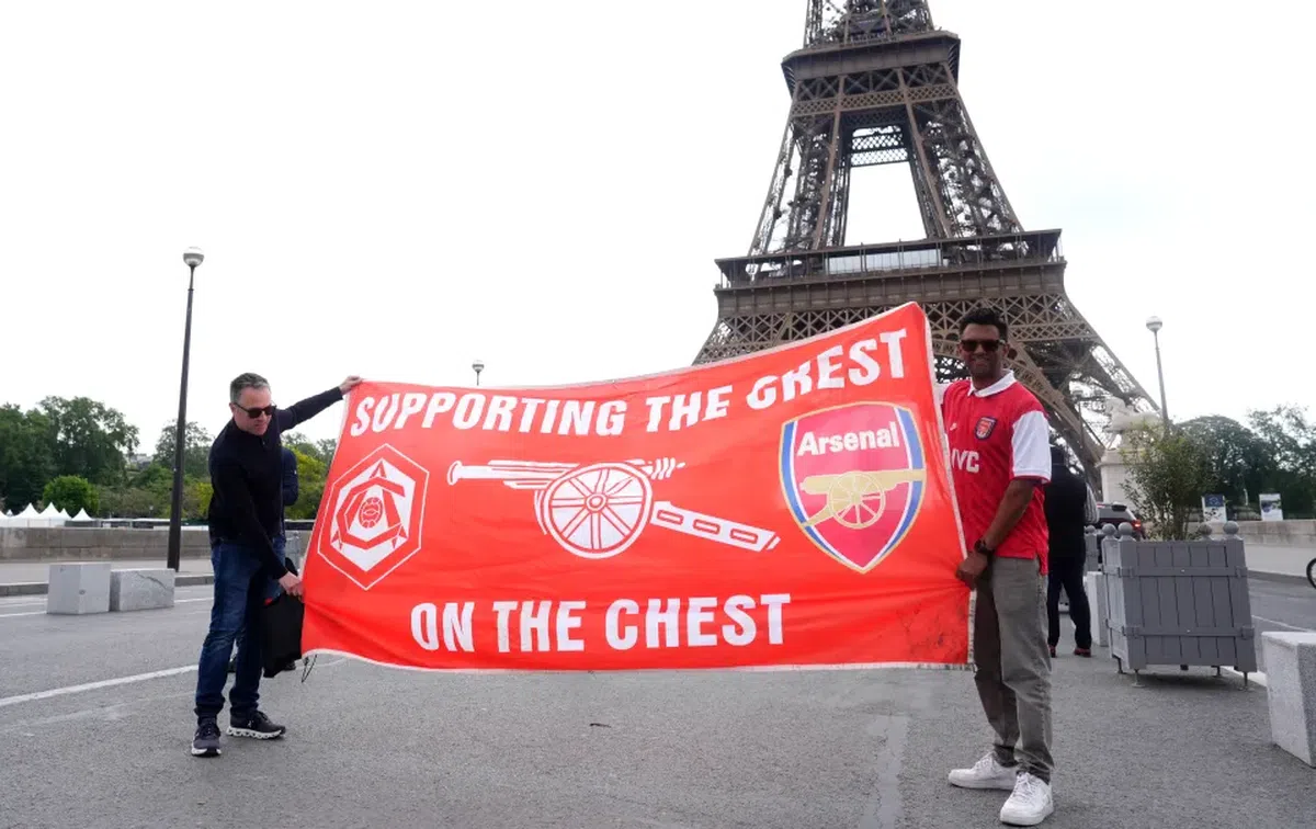 Imagini înainte de PSG - Arsenal