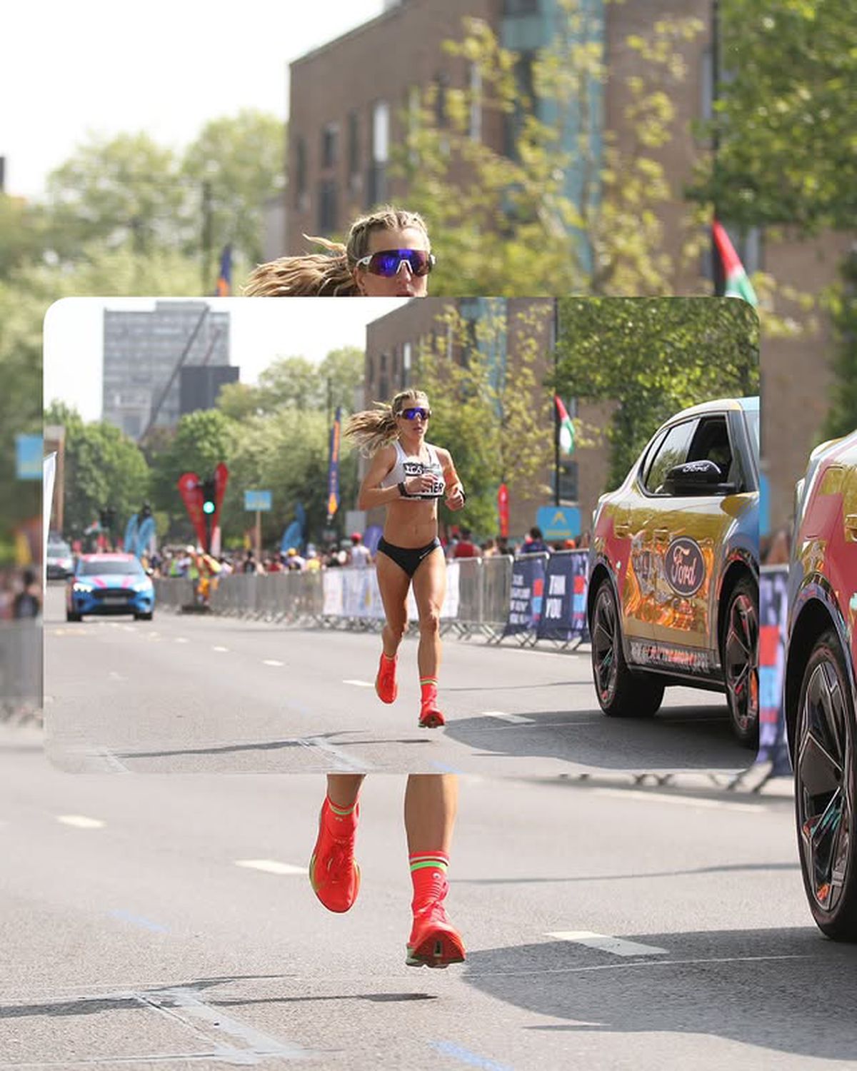 Atleta le răspunde celor care au hărțuit-o că a alergat în „bikini” la Maratonul Londrei: „Trebuia să port trening?”