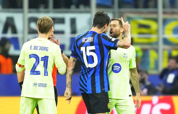 Scandalos! Ce s-a auzit în direct, pe canalul TV al Barcelonei, la golul dramatic al lui Inter: „Nu are nimic în cap”