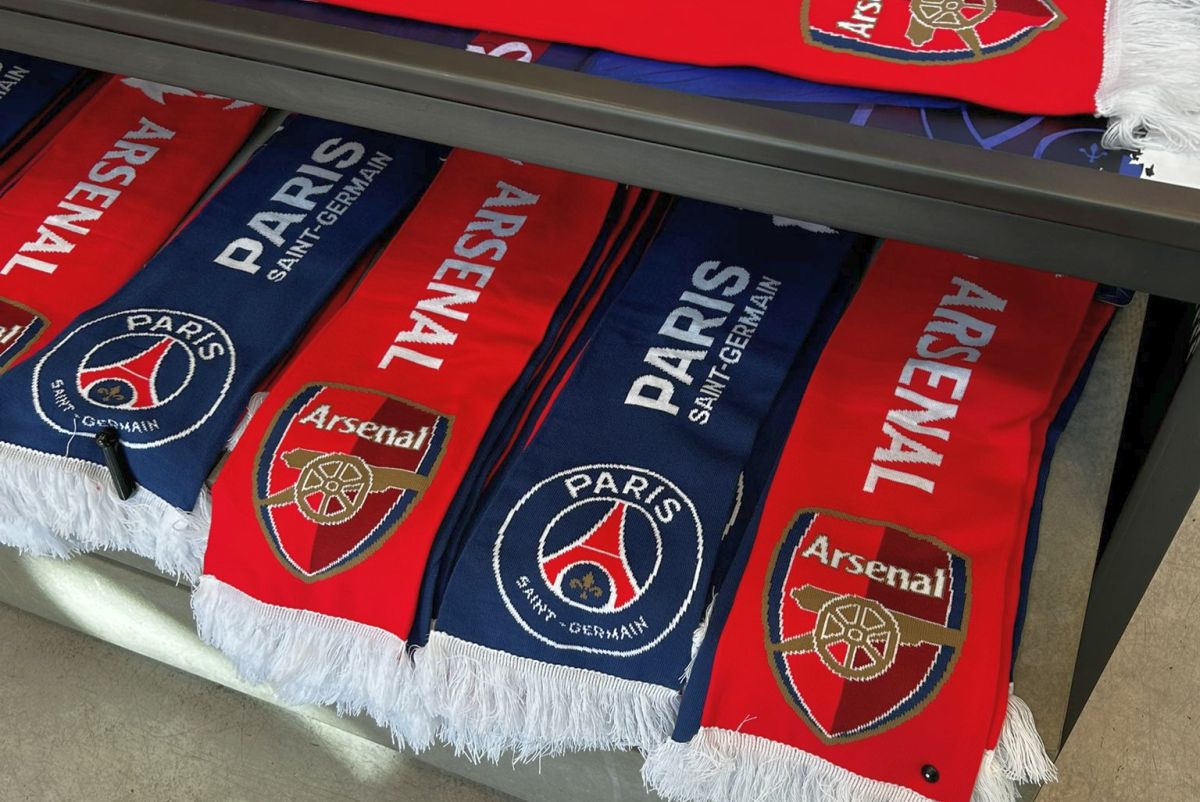Imagini înainte de PSG - Arsenal