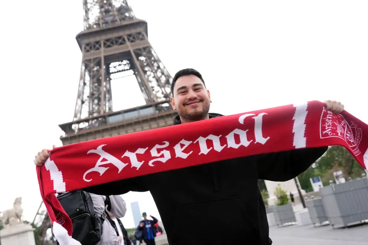 Imagini înainte de PSG - Arsenal