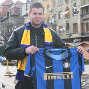 2008. Daminuță, în Timișoara, înainte de a pleca spre Milano pentru a semna cu Inter