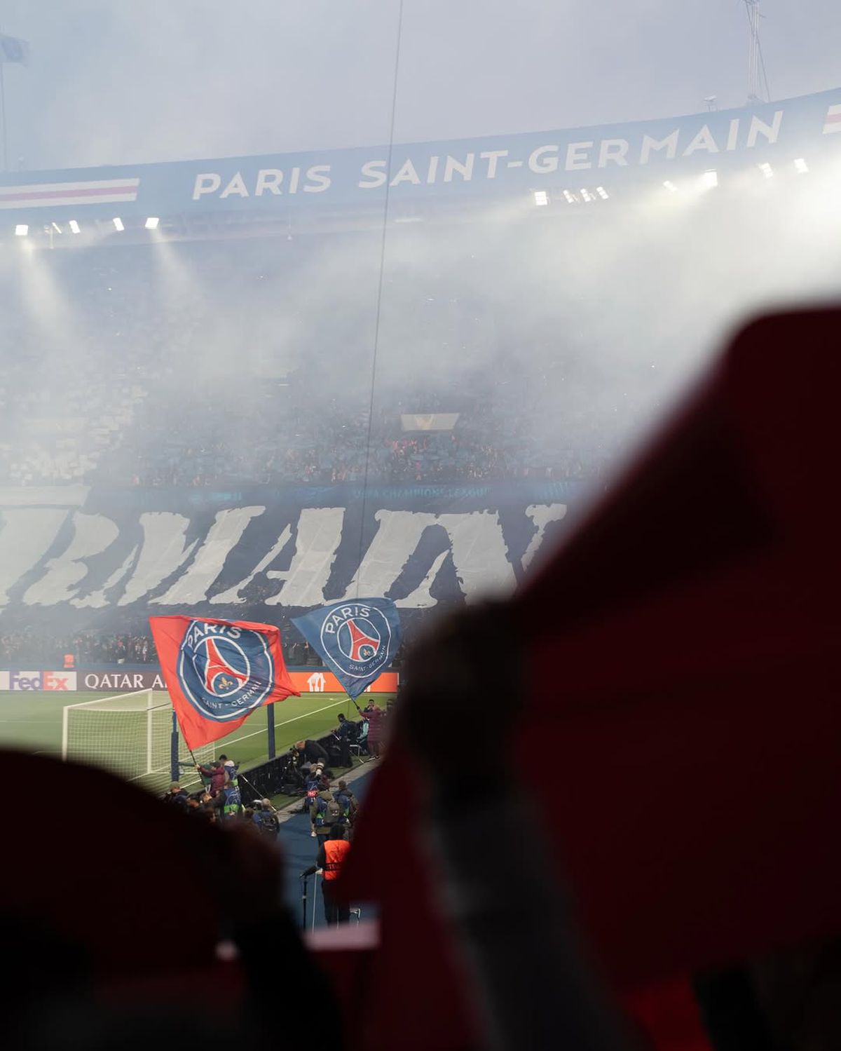 Scenografie PSG - Arsenal