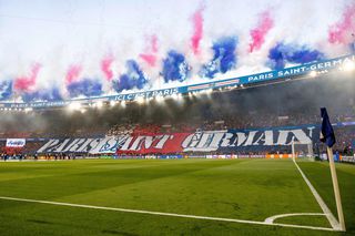 Scenografie spectaculoasă la PSG - Arsenal, pe 3 sferturi de stadion