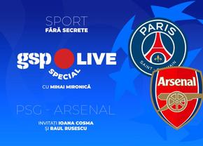 PSG - Arsenal » Inter își așteaptă adversara în finala Ligii Campionilor! Comentăm cu Ioana Cosma și Raul Rusescu, la GSP Live Special
