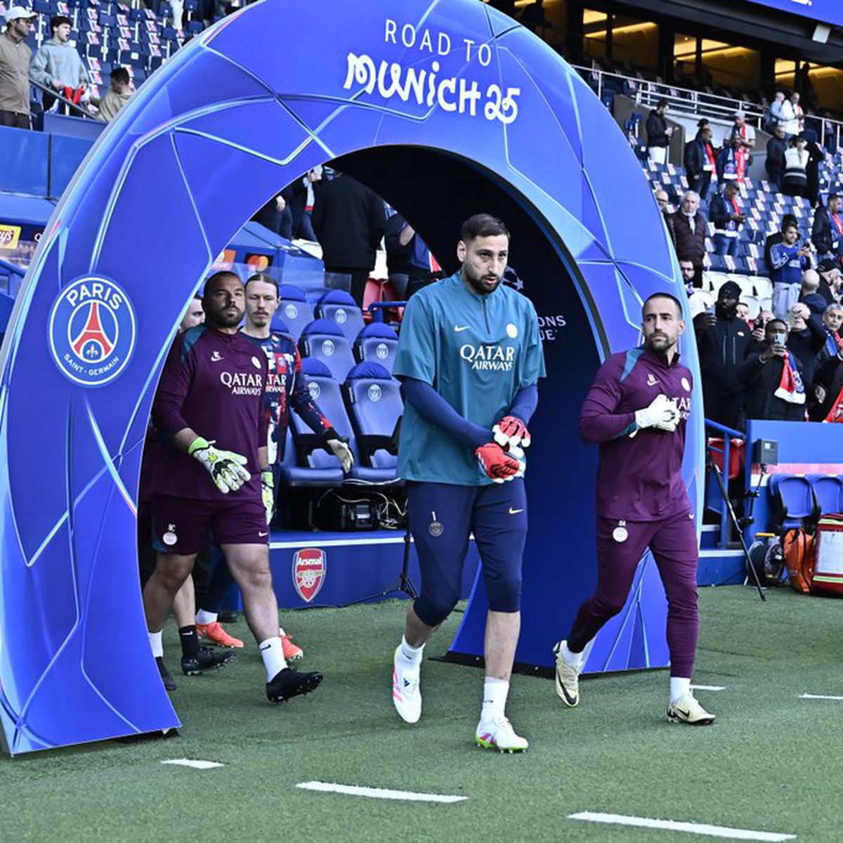 Imagini înainte de PSG - Arsenal